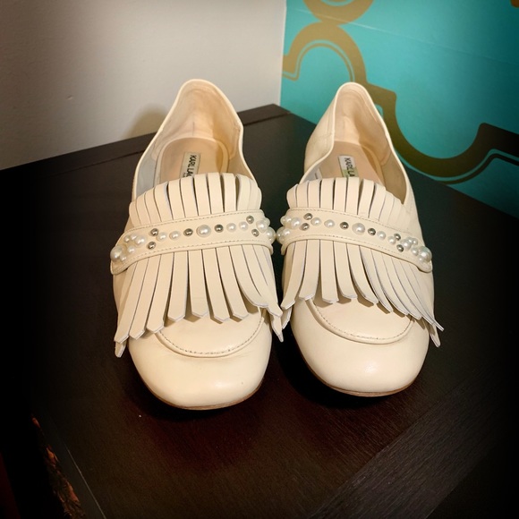 Karl Lagerfeld Shoes - Karl Lagerfeld Blake Kiltie Faux Pearl Loafer